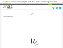 Tablet Screenshot of copisteriaeur.it